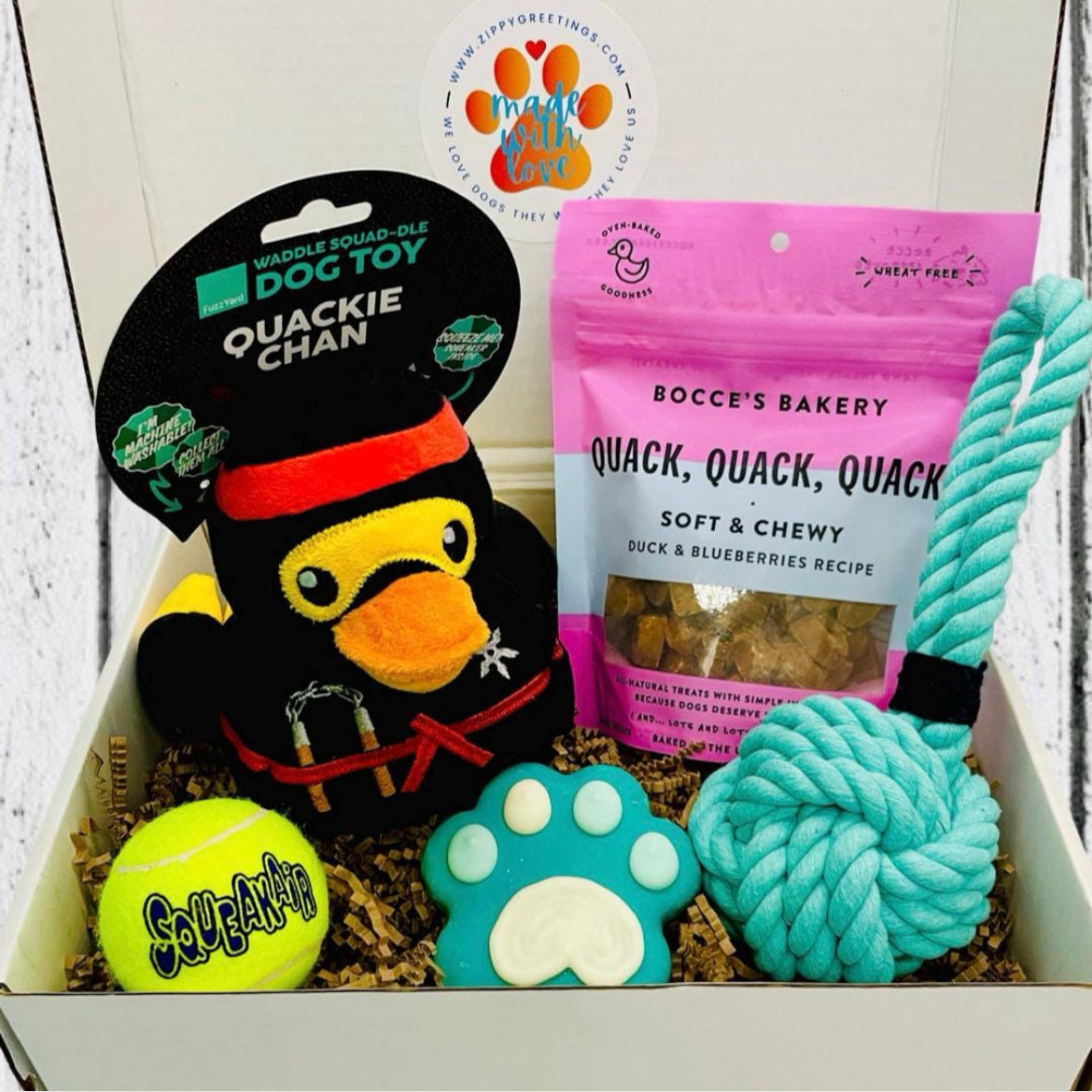 Ninja Paws Welcome Pack, Welcome New Dog, Dog Adoption, Dog Gift for Dog, New Home Dog, Welcome Dog