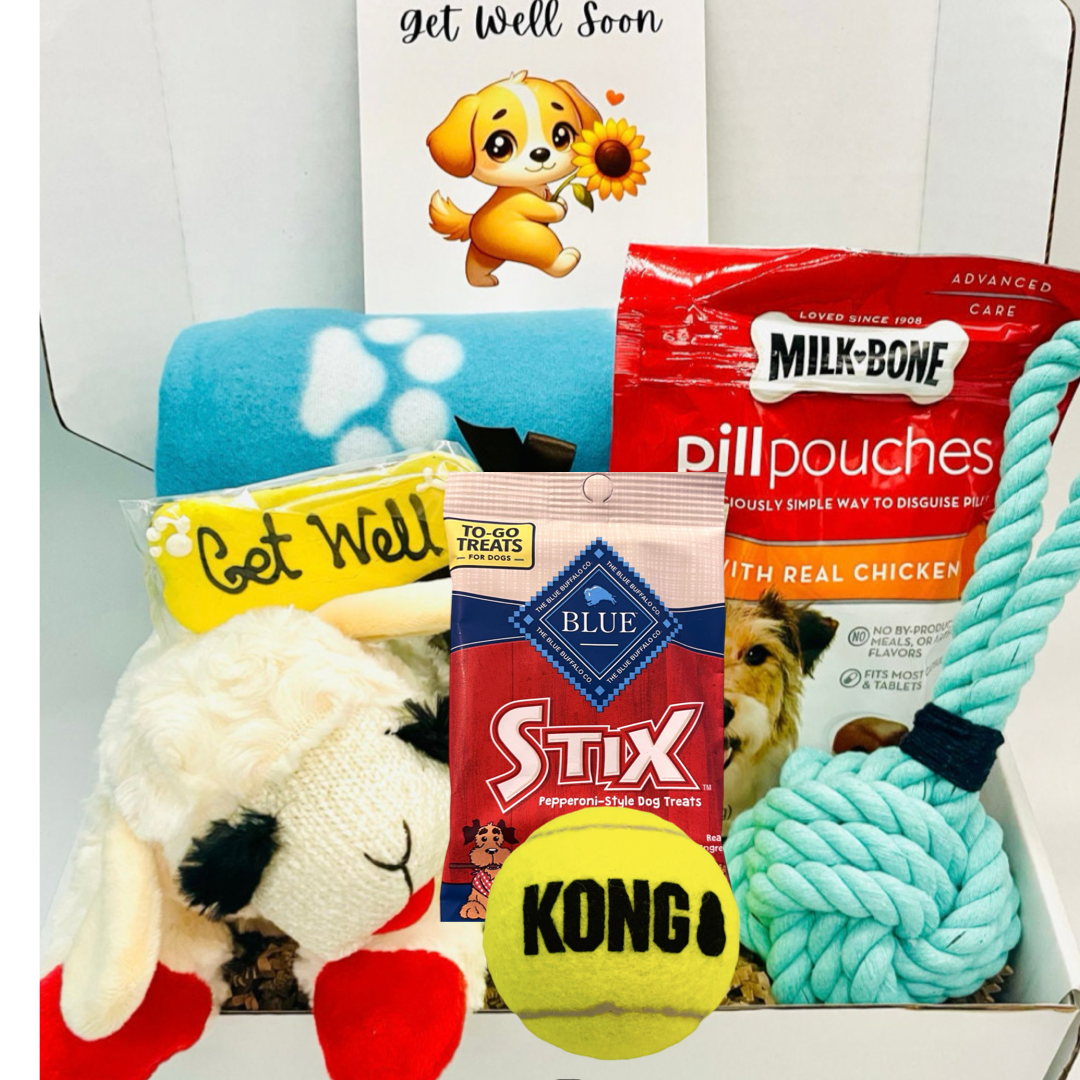 Lambie Love & Wellness Dog Gift Box (2 color options)