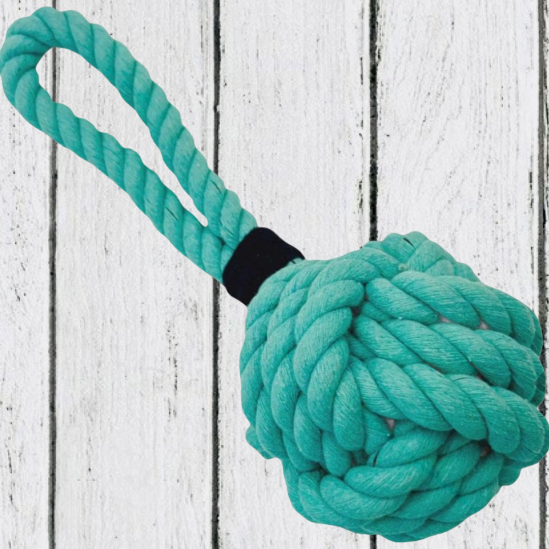 Durable Knot Rope Toy for Dog, Dog Rope Ball, Interactive Rope Chew Toy, Dog Chew Toy, Rope Dog Toy, Medium to Large Breeds